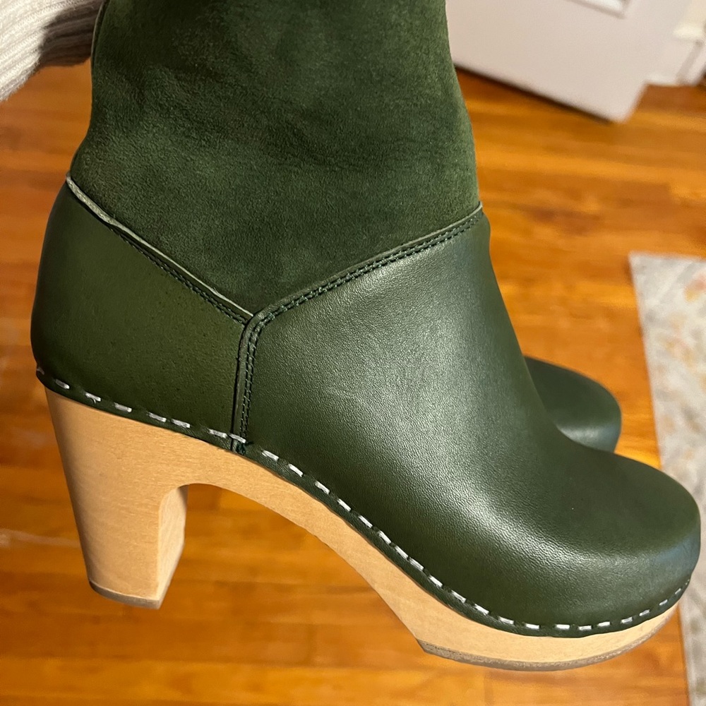 Swedish Hasbeens Sherling Bootie